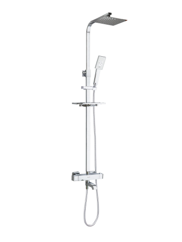 Душевая стойка WeltWasser  WW TS 4244 (10000000943) настенная цвет хром
