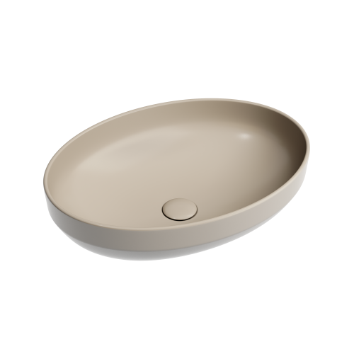 Раковина Ceramica Nova ELEMENT 50 см CN6056MC накладная цвет капучино матовый