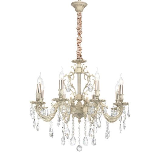 Люстра подвесная Lucia Tucci Barletta Cream White (Барлетта Цреам Вхите) Barletta 1730.8 Cream White