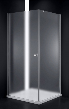 Душевой уголок Cezares ELENA ELENA-W-A-1-90-P-Cr-L 90х90 стекло рифленое профиль хром глянцевый без поддона