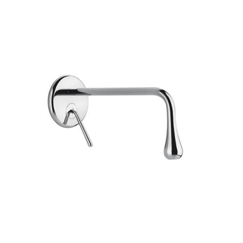 Смеситель для раковины Gessi Goccia 33686#031 встраиваемый в стену хром (внешняя часть)