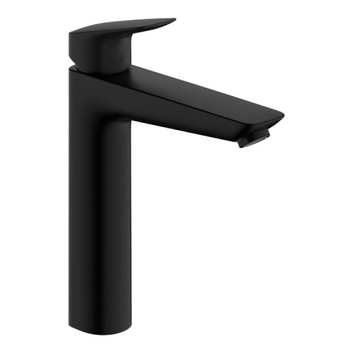 Смеситель Hansgrohe Logis 71090670 на раковину/столешницу черный матовый