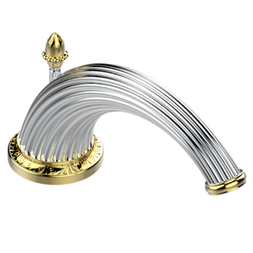 Излив для раковины THG Malmaison metal U93-G02-170 на раковину хром