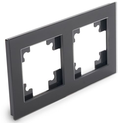 Рамка двухместная горизонтальная Stekker GFR00-7002-05 39519