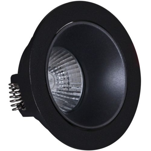 Светильник встраиваемый Reluce 16085-9.0-001PT MR16 BK+DARK GR
