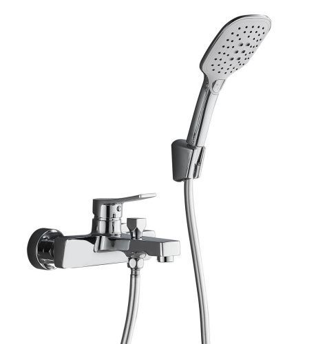 Смеситель для ванны и душа Savol SK-H3101 настенный сатин