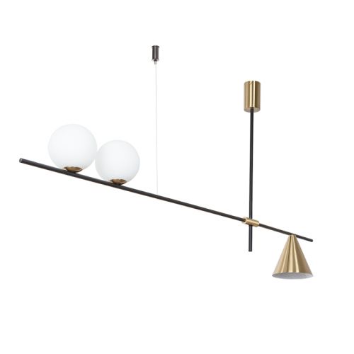 Люстра на штанге Arte Lamp Jacob (Джацоб) A7029PL-3BK