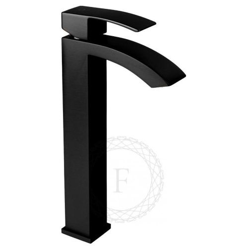 Смеситель для раковины Filarete Waterfall FL6010BL на столешницу черный
