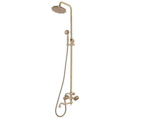 Душевая стойка Bronze de Luxe 10121DF/1 настенная цвет бронза