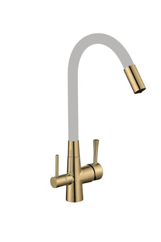 Смеситель для кухни Savol S-L1806C-04 на столешницу бронза