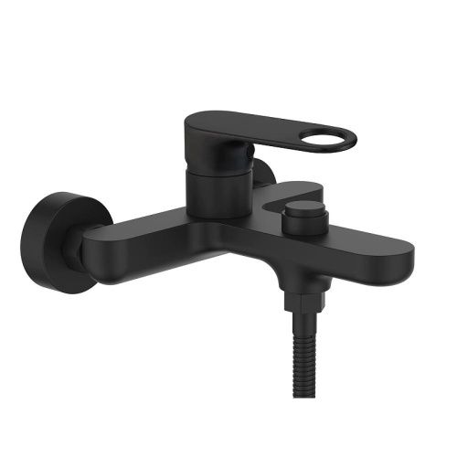 Смеситель для ванны D-Lin D130377-A настенный черный