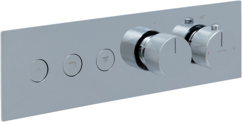 Смеситель для ванны с душем Allen Brau Liberty 5.33003-00 встраиваемый в стену хром с термостатом