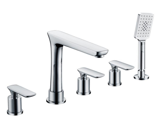 Смеситель для ванны AltroBagno Aperto AltroBagnoAperto020102Cr встраиваемый в стену хром