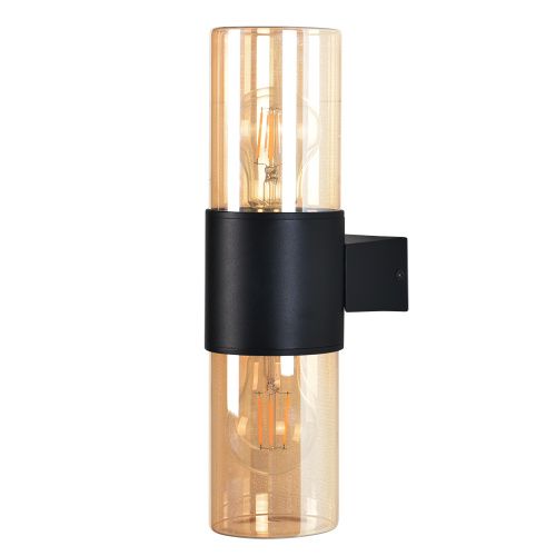 Уличный настенный светильник Arte Lamp Seginus (Сегинус) A6515AL-2BK