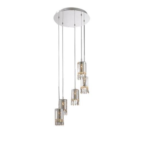 Светильник подвесной Delight Collection Crystal Tube (Црыстал Тубе) MD2544/5R