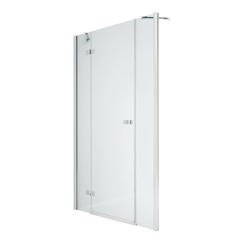 Душевая дверь New Trendy REFLEXA PLUS L EXK-5080 150х200 стекло прозрачное профиль хром глянцевый