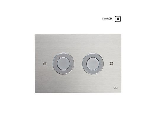 Клавиша смыва пневматическая Oli TREND 656506 цвет хром матовый