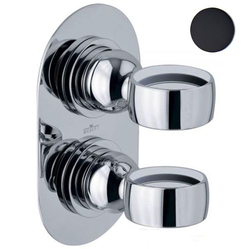 Смеситель для ванны и душа Webert Opera OA860101560 настенный черный