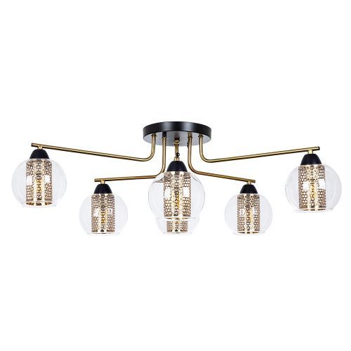 Люстра потолочная Arte Lamp MANCHESTER (МАНЦХЕСТЕР) A7045PL-6BK