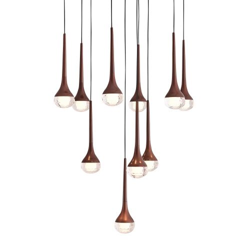 Светильник подвесной Delight Collection P0329-10B coffee
