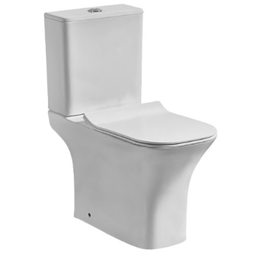 Унитаз напольный с бачком Orange C02-000W белый с сиденьем микролифт душевой смыв