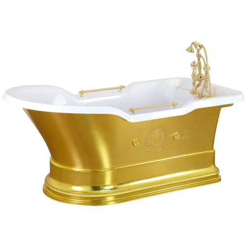 Ванна из искусственного мрамора Migliore IMPERO PODIUM 26351 180х87 отдельностоящая