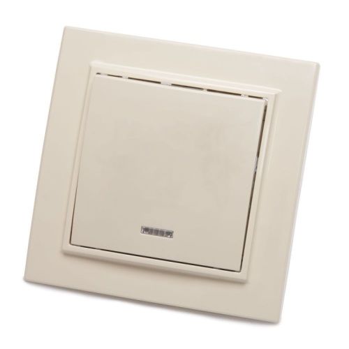 Выключатель 1-клавишный с индикатором Stekker PSW10-9001-02 39228