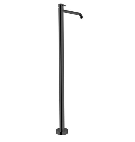Смеситель Cisal Less New LN01451040 напольный черный матовый