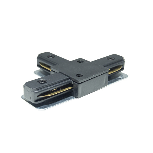 Коннектор T образный к однофазному шинопроводу черный SignImpress SI-CT1-T-B