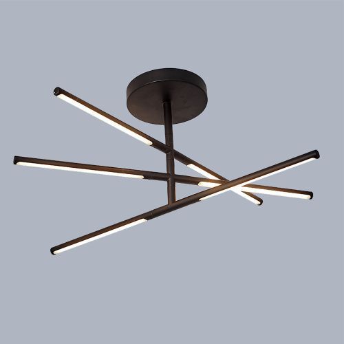 Люстра на штанге Crystal Lux Largo (Ларго) LARGO PL32W D730 BLACK