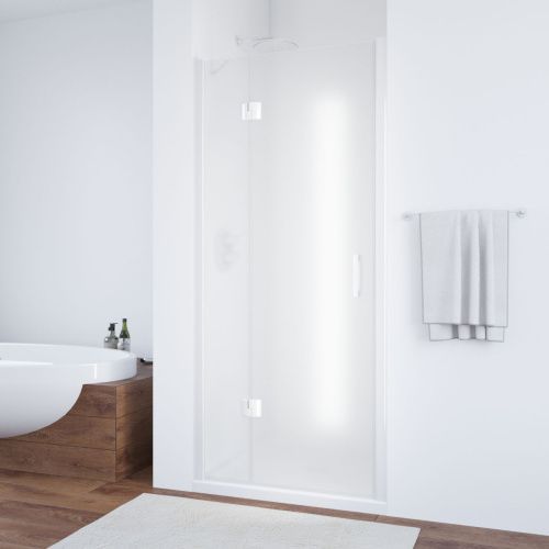 Душевая дверь Vegas-Glass AFP TUR+NOVO AFP NOVO 120 01 10 L 120х189 стекло матовое профиль белый