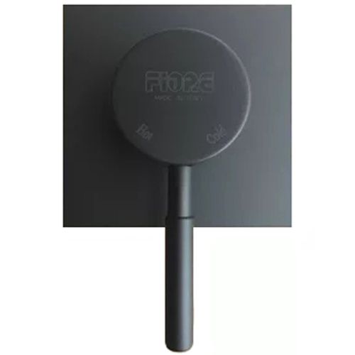 Смеситель для ванны и душа Fiore Xenon 44NN7515 встраиваемый в стену черный с термостатом