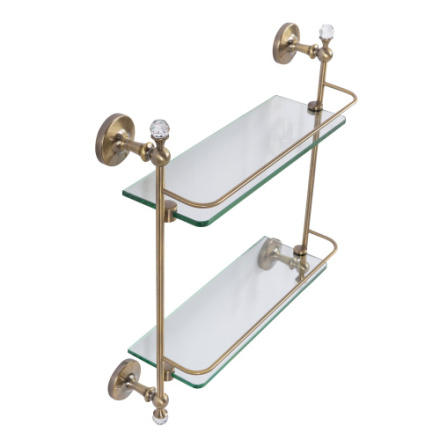 Полка в ванную комнату Art&Max ANTIC CRYSTAL AM-E-2682BSJ-Br