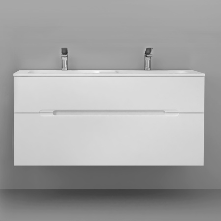 Тумба под раковину Jorno MODUL Mоl.01.122/P/W 121,6х45х58 - фото 2