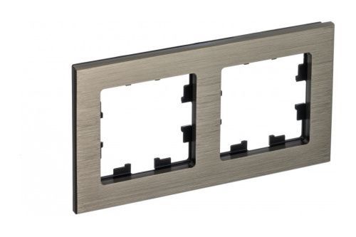 Рамка двухместная Systeme Electric AtlasDesign (АтласДесигн) ATN312202