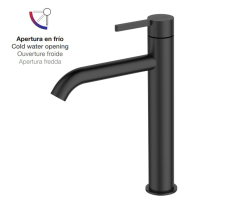 Смеситель AQG Urban 01URB120NG на столешницу черный матовый