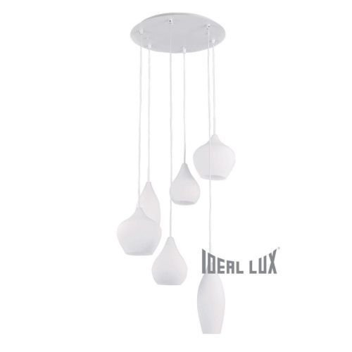 Люстра подвесная Ideal lux Soft Bianco (Софт Бианцо) Soft SP6 Bianco