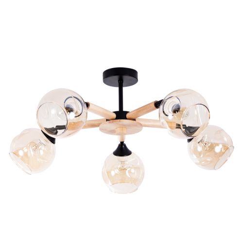 Люстра на штанге Arte Lamp Branson (Брансон) A4370PL-5BR
