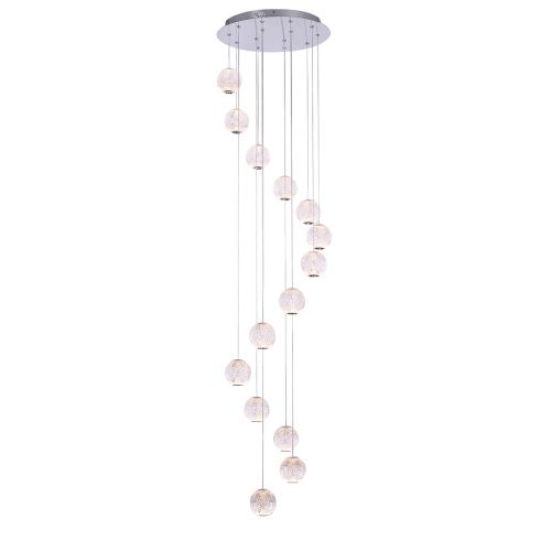 Светильник подвесной Delight Collection Elliot Diamante (Еллиот Диаманте) MD20001012-14A chrome