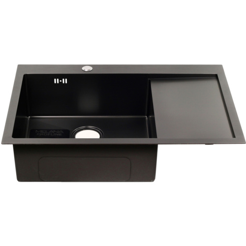 Кухонная мойка Melana ProfLine D7851HB-L графит 78x51 цвет графит