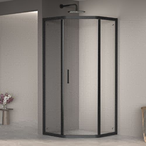 Душевой уголок RGW Passage 38088600-14 100х100 стекло прозрачное профиль черный без поддона