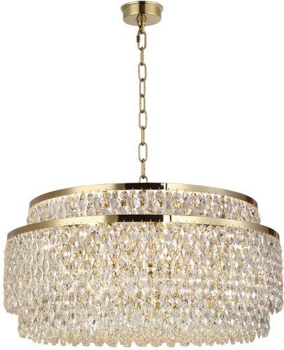 Люстра подвесная Newport 8530 8530/80 C gold polished