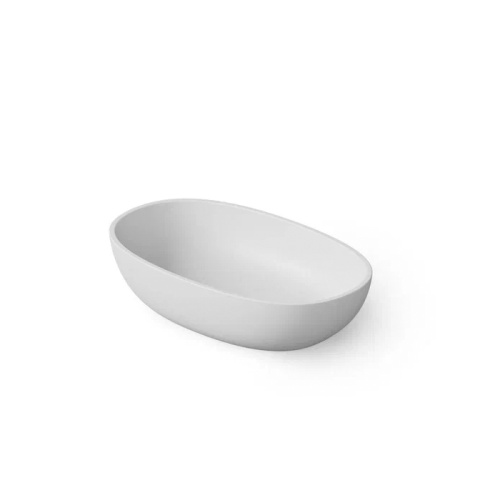Раковина керамическая Dea Design Washbasins DD9078 600 18 60х40 накладная цвет белый без отверстий под смеситель