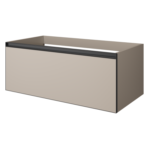 Тумба под раковину Armadi Art Quatro 790-M1-100-D-A 100х50х40 подвесная цвет бежевый