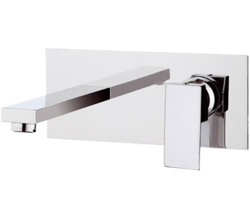 Смеситель для раковины Remer Q-Design QD15 встраиваемый в стену хром