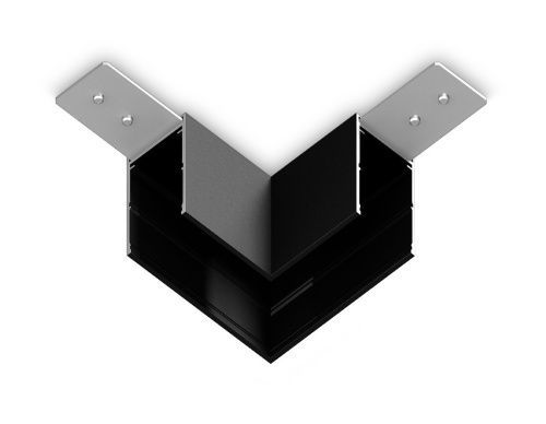 Коннектор угловой Ambrella Light Magnetic 220V (Магнетиц 220В) GL1032