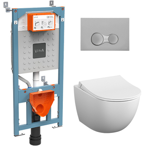 Комплект унитаз с инсталляцией Vitra Sento 9830B003-7207
