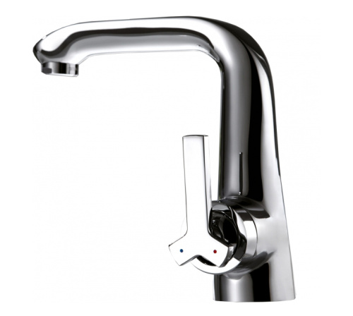 Смеситель Bravat Waterfall F173107C-1 на столешницу хром