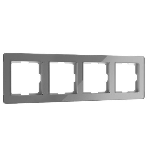 Рамка на 4 поста Werkel Acrylic (Ацрылиц) 4690389190537