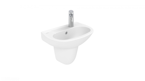 Раковина Creavit Trend 46 см TP030-00CB00E-0000 подвесная цвет белый
